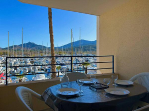 T2 cabine 4 pers. près plage, parking, vue port - Argelès - FR-1-388-90
